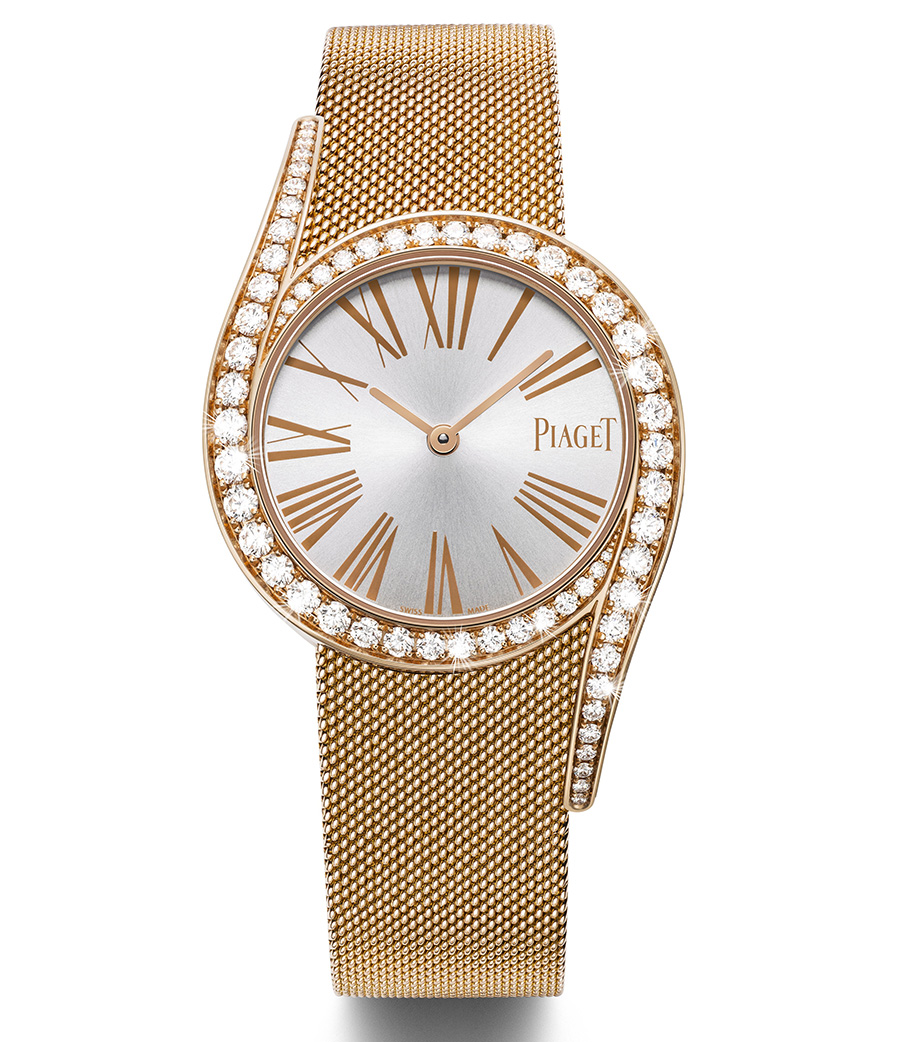 Limelight Gala Milanese gold watch 1