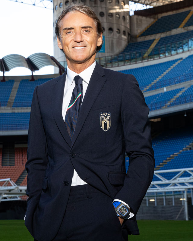 Roberto mancini richard mille watch rm11 04 uefa euro 2020 portrait 1 2019 esquire sg