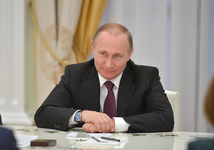 Vladimir Putin FP Journe Chronometre Bleu copy