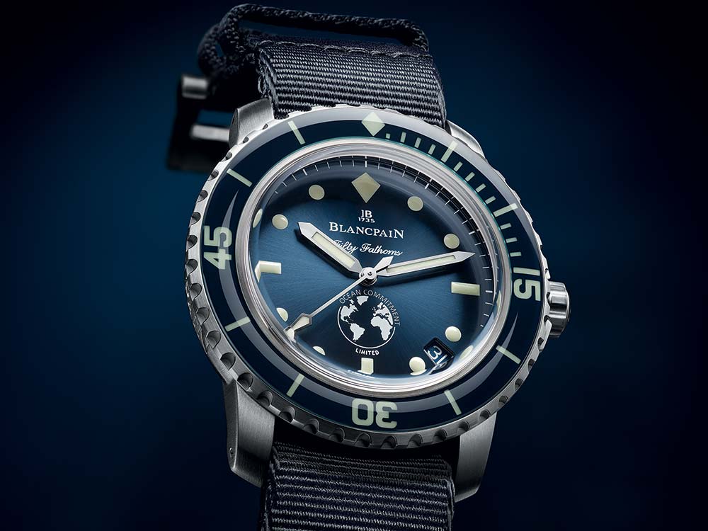 blancpain fifty fathoms ocean commitment 3 watches news