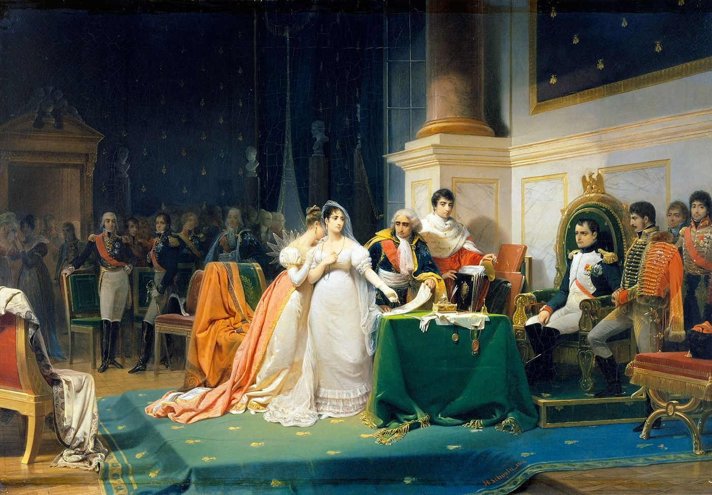 Le divorce de lImpératrice Joséphine 15 décembre 1809 Henri Frederic Schopin