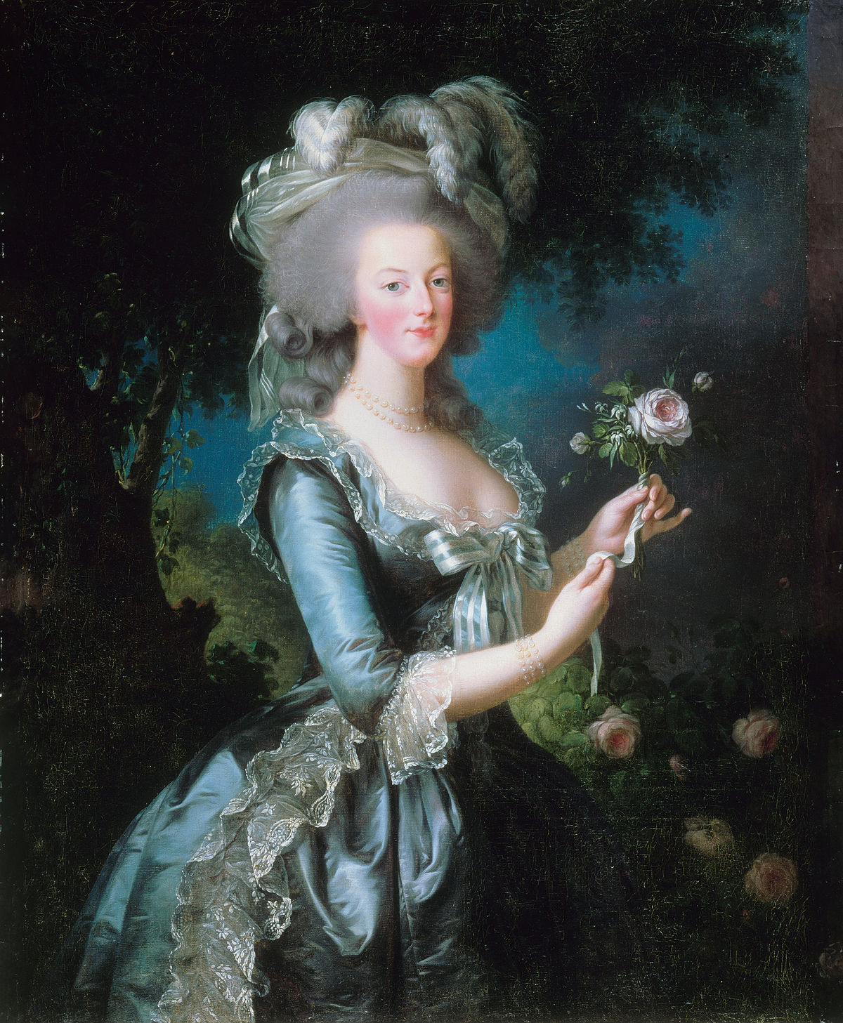 1200px Louise Elisabeth Vigee Lebrun Marie Antoinette dit a la Rose Google Art Project