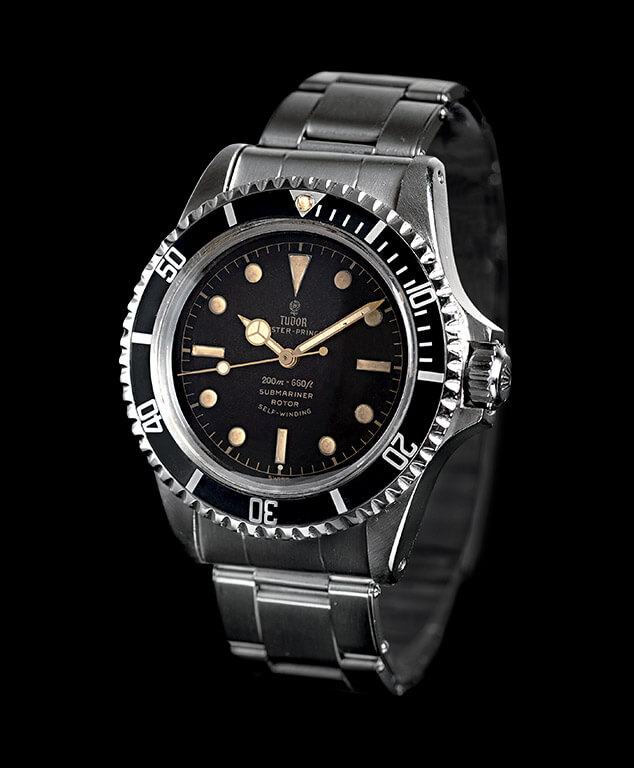 07 1959 TUDOR OYSTER PRINCE SUBMARINER SQUARE CROWN GUARDS 7928 img 01