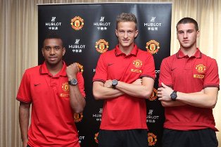 Anderson Lindegaard Johnstone MU playersS