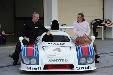 Klaus Bischoff Porsche Museum Curator and former Jacky Ickx mechanic Porsche 936 Spyder 1977 Jacky Ickx
