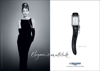 1999 slogan longines elegance is an attitude