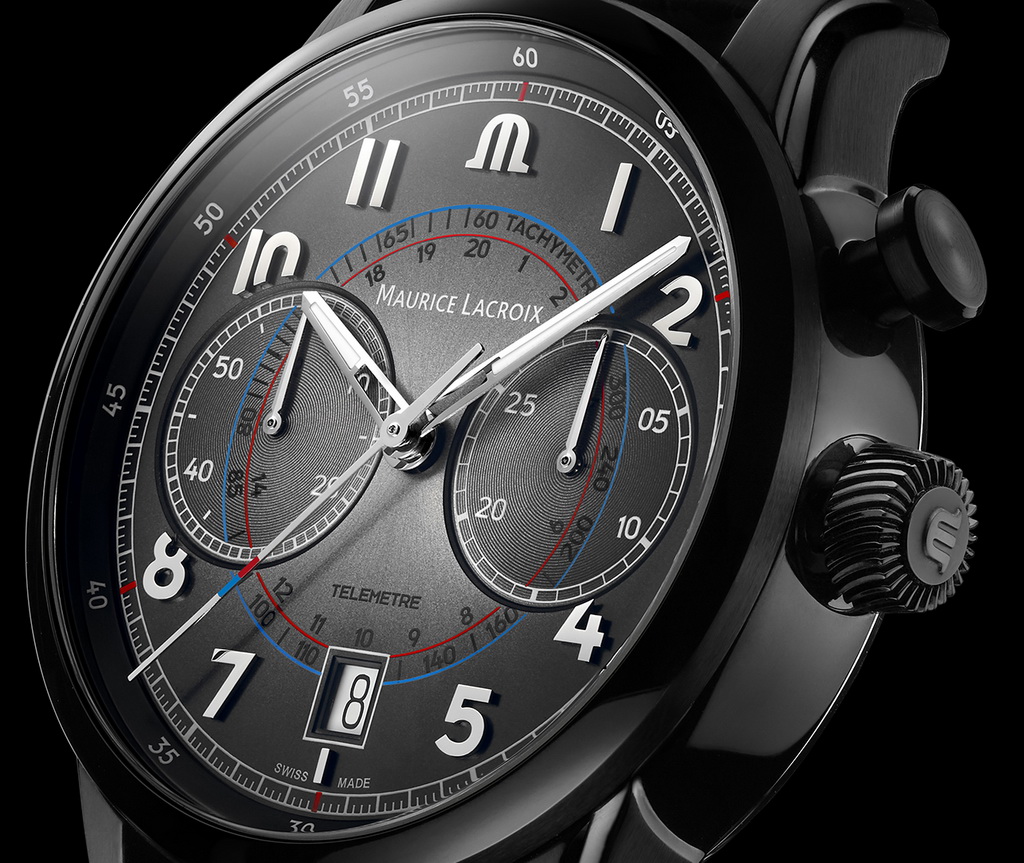 11. Maurice Lacroix Pontos 20th Anniversary Collection Pontos Chronograph monopusher