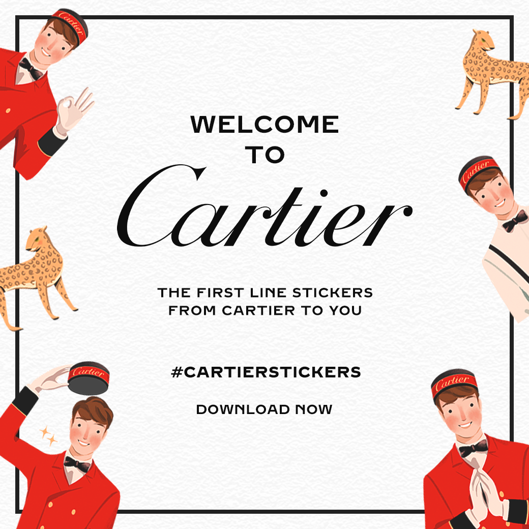 Cartier LINE Stickers