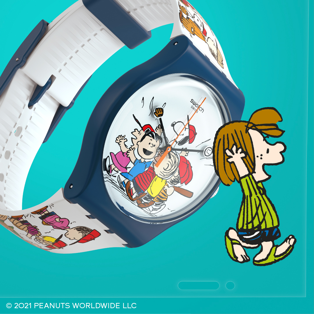 SWATCH X PEANUTS FIRST BASE 08
