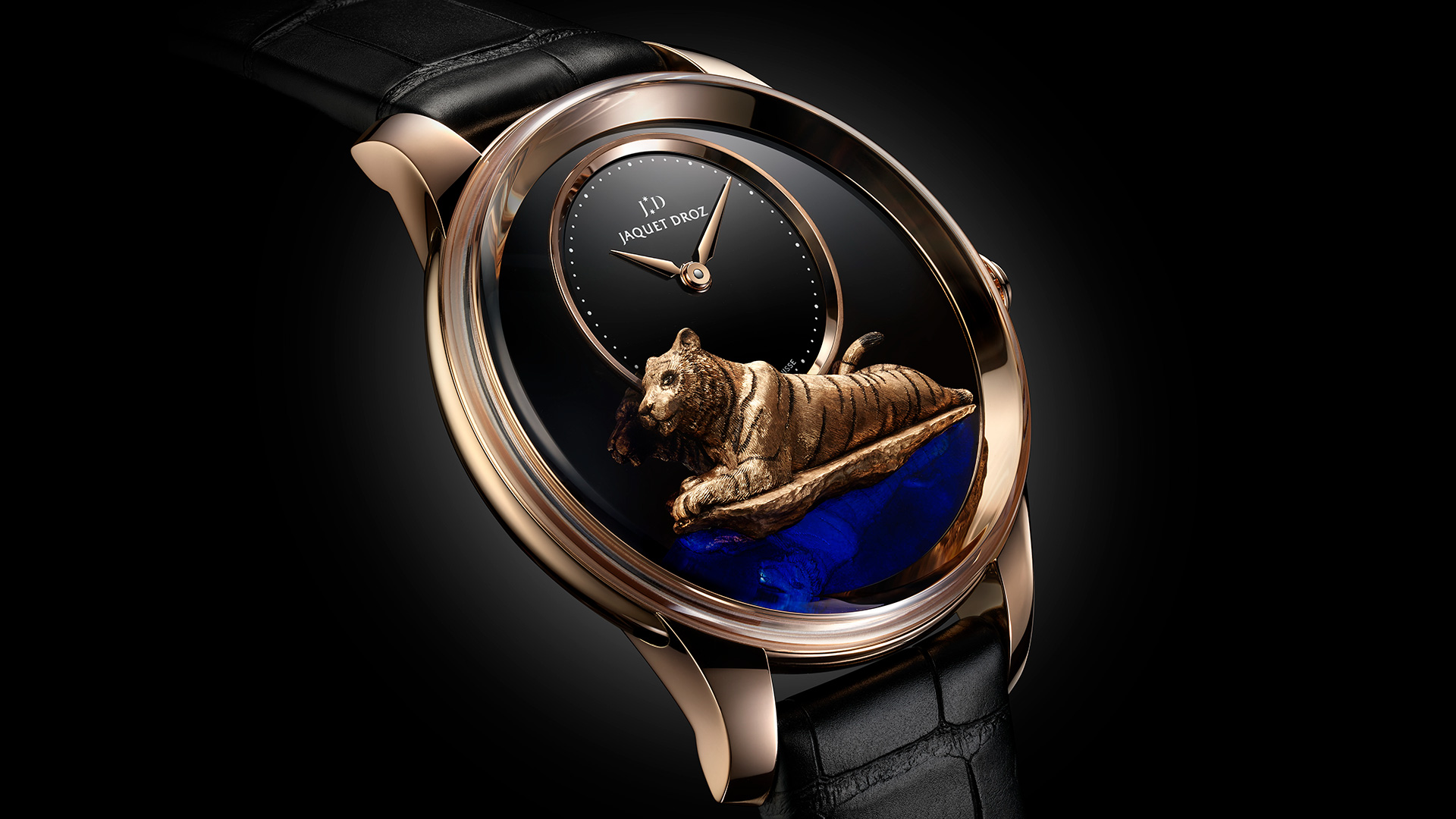 Jaquet Droz Relief Petite Heure Minute Tiger J005023301 Ambiance