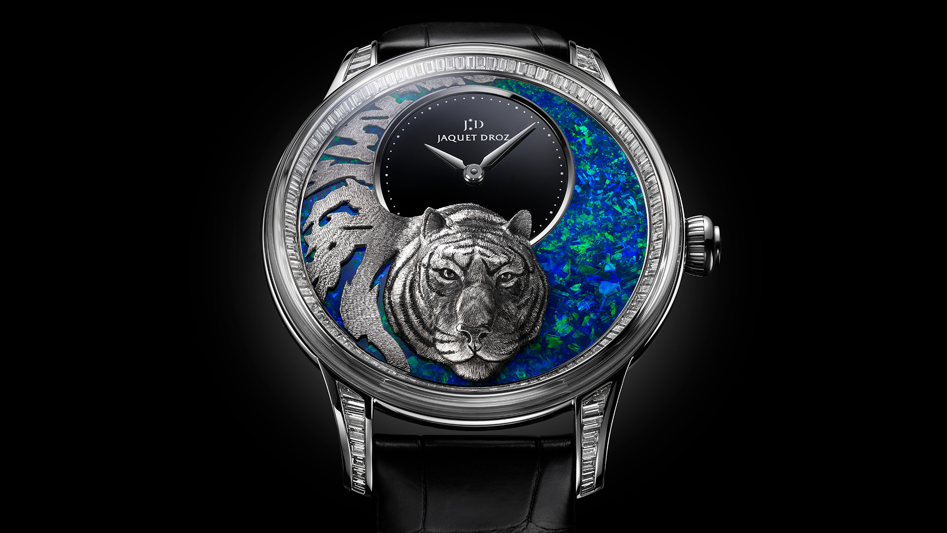 Jaquet Droz Relief Petite Heure Minute Tiger J005024288 Ambiance