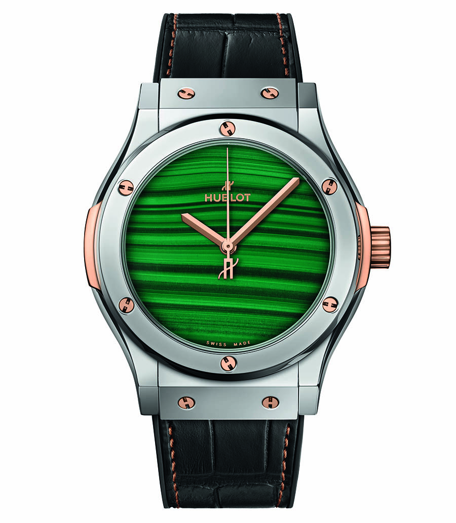 Hublot Classic Fusion 42mm Elements Malachite 009