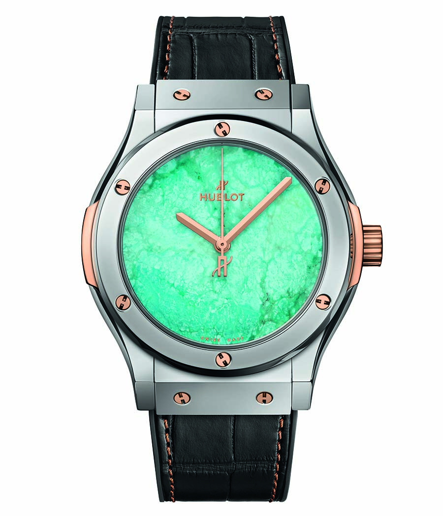 Hublot Classic Fusion 42mm Elements Turquoise 010