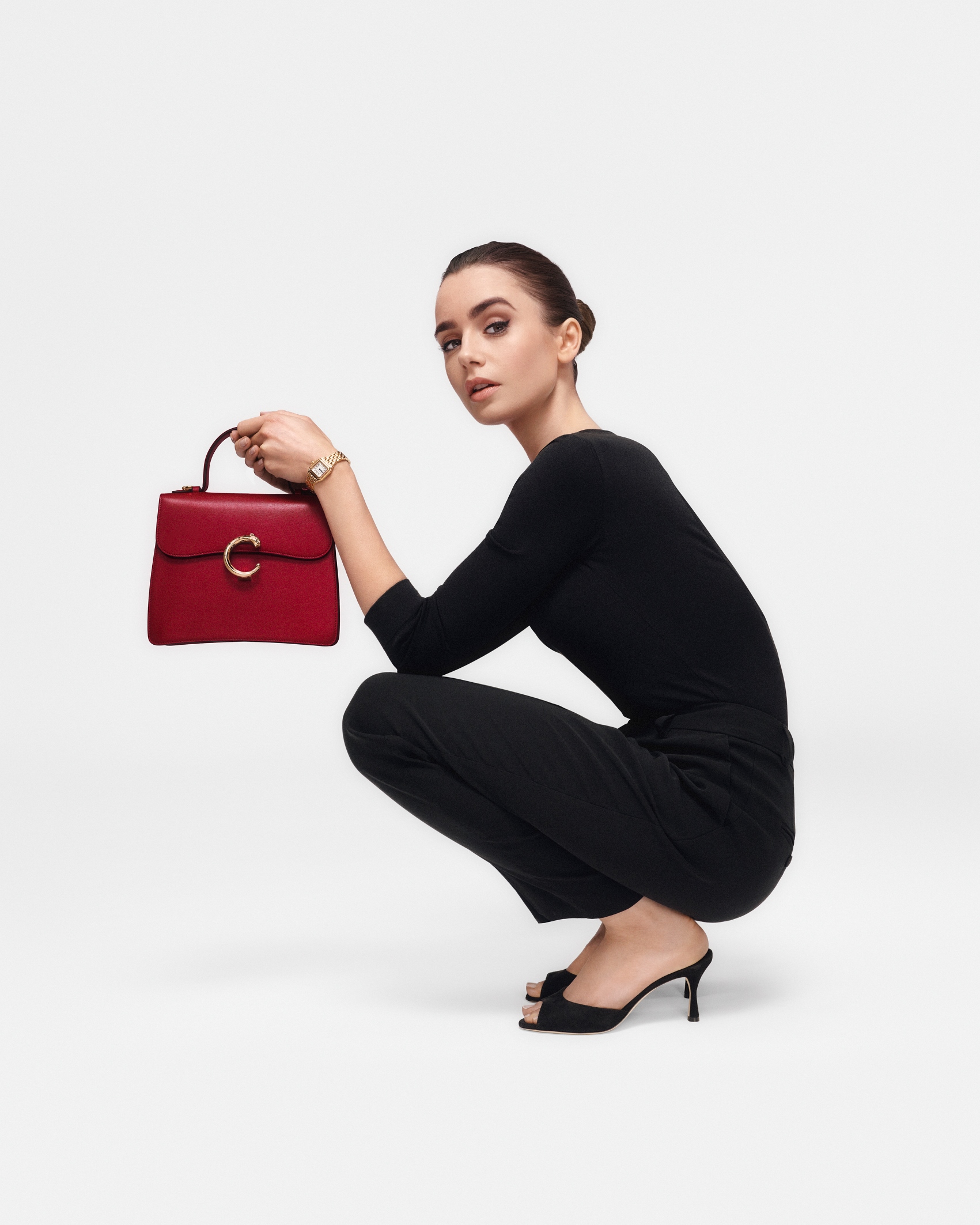 Cartier Lily Collins Panthere de Cartier digital visual 2 de 2