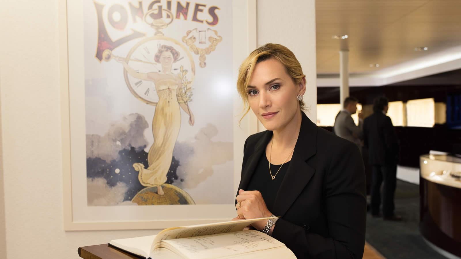 Kate Winslet visits Longines