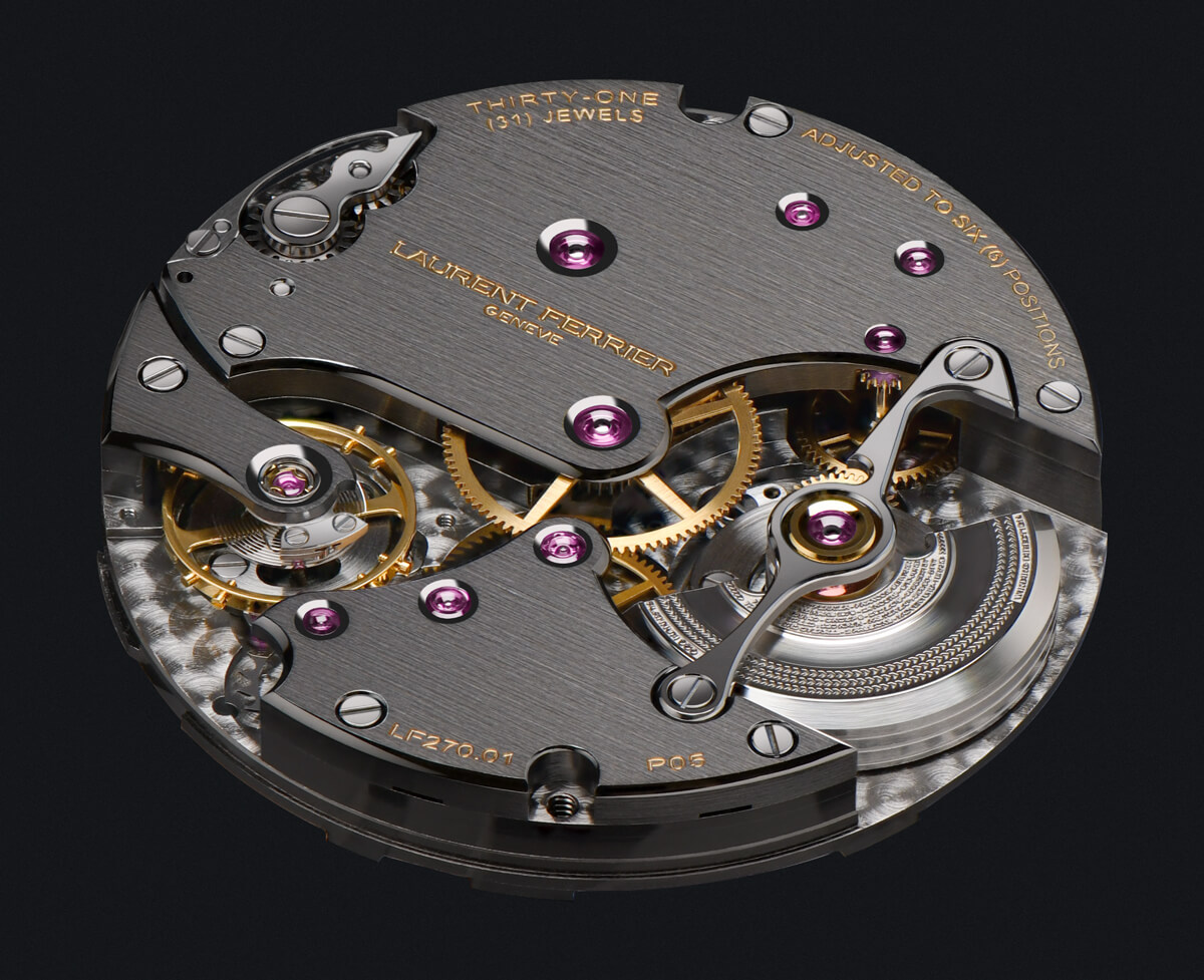 Laurent Ferrier Isolated Caliber 270.01 Auto Grey Side Web