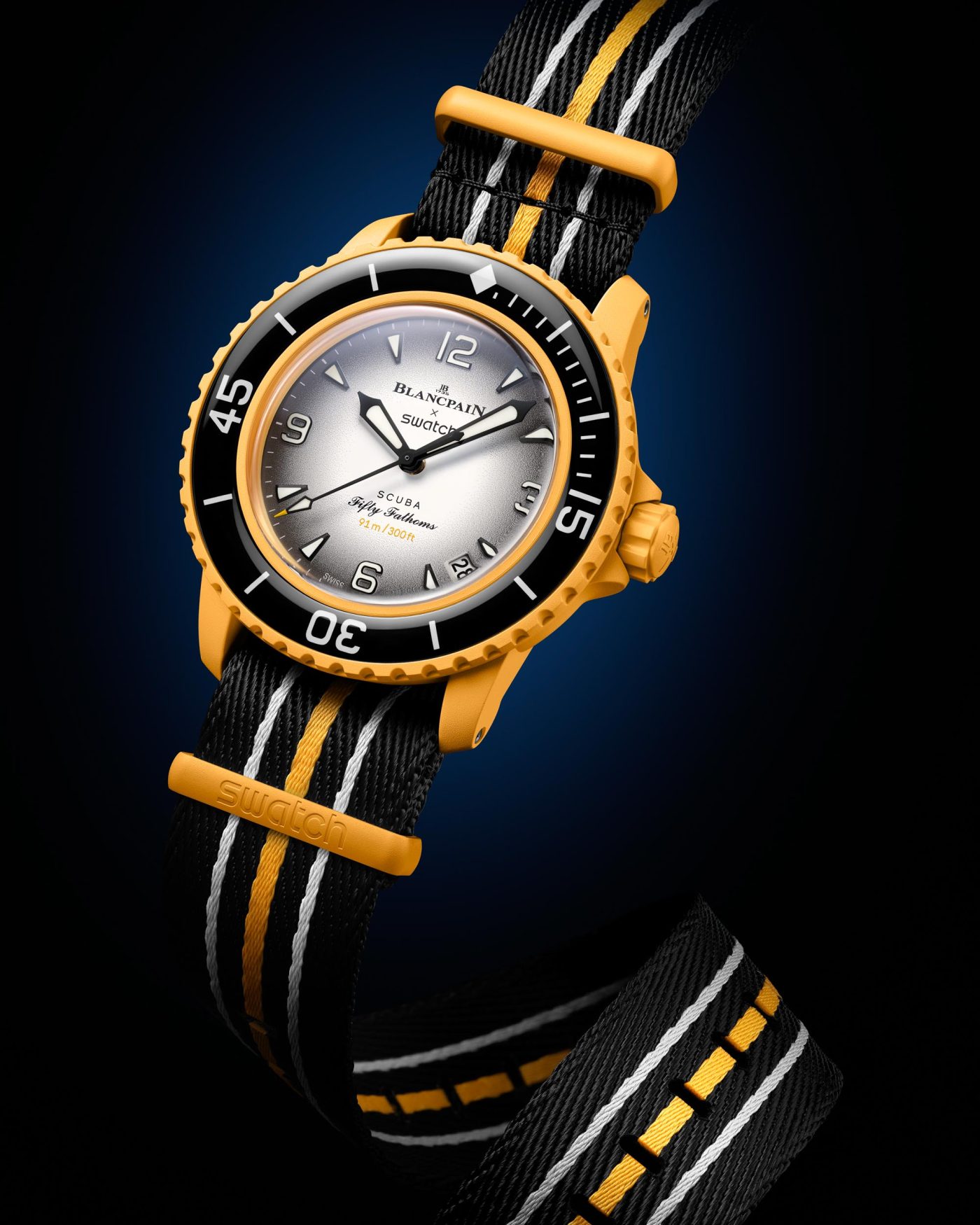 Blancpain X Swatch Bioceramic Scuba Fifty Fathoms Cheap Luxury Dive Watch 10 1400x1750