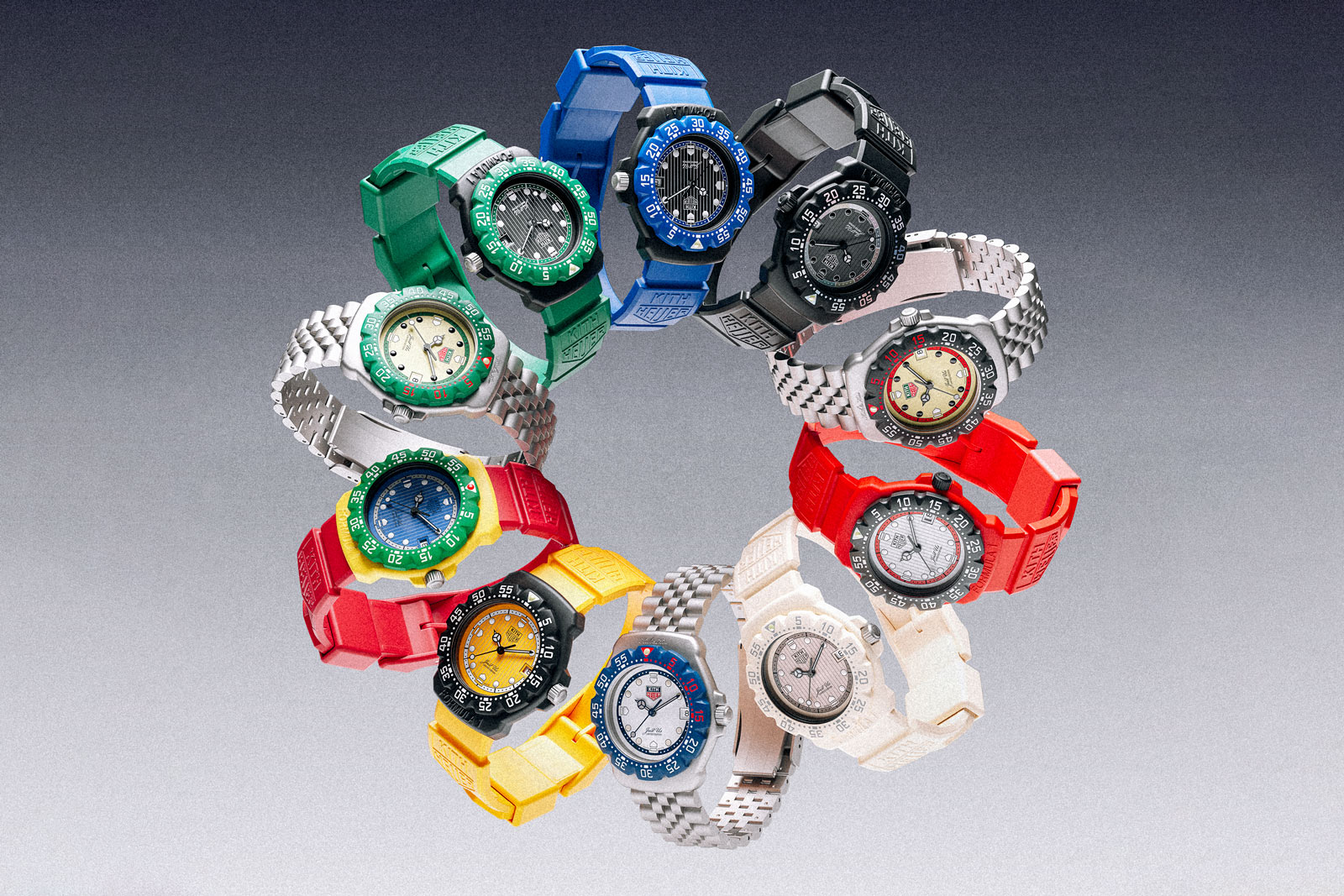 TAG Heuer Formula 1 Kith All Ten Pieces Profile