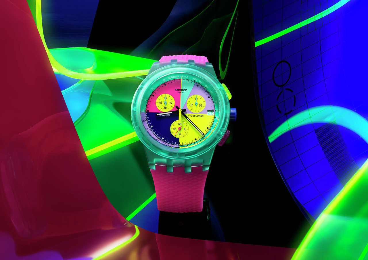 SWATCH NEON FLASH ARROW 01