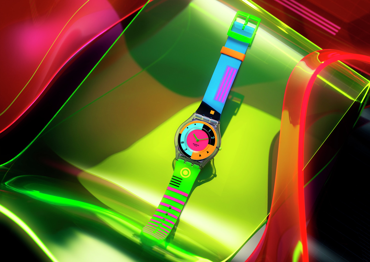 SWATCH NEON HOT RACER 01