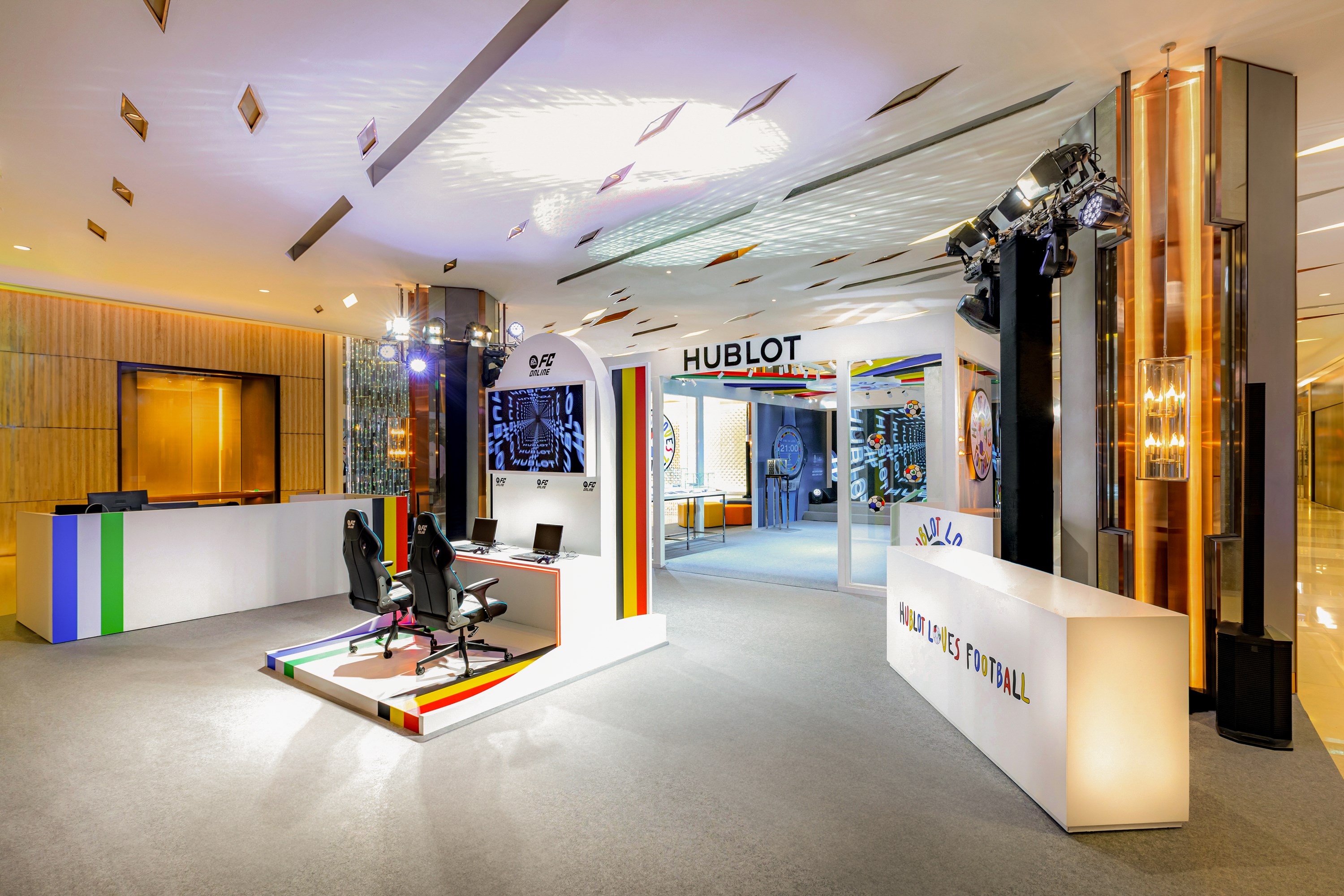 5. Hublot Love Football Pop Up Store