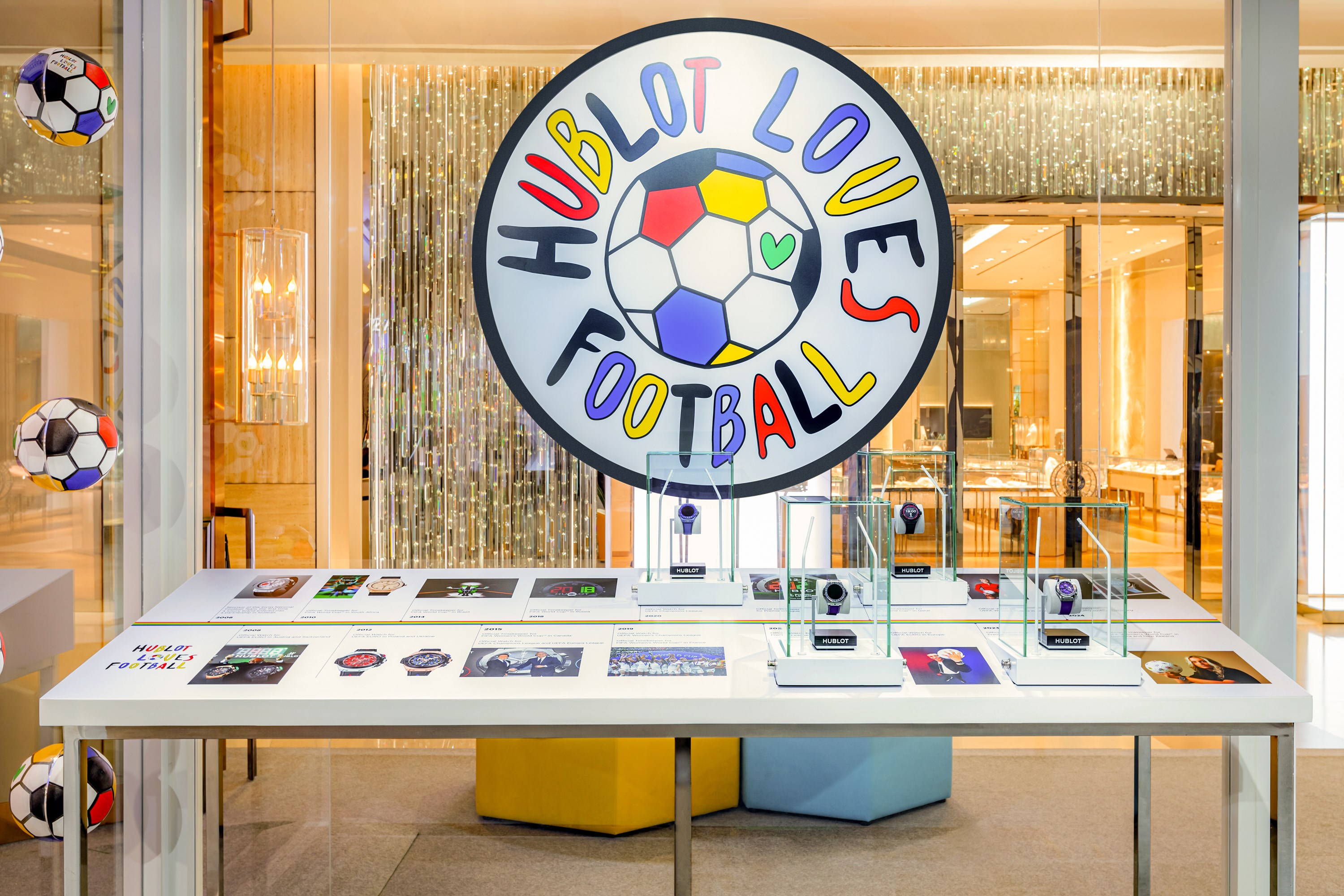 6. Hublot Love Football Pop Up Store
