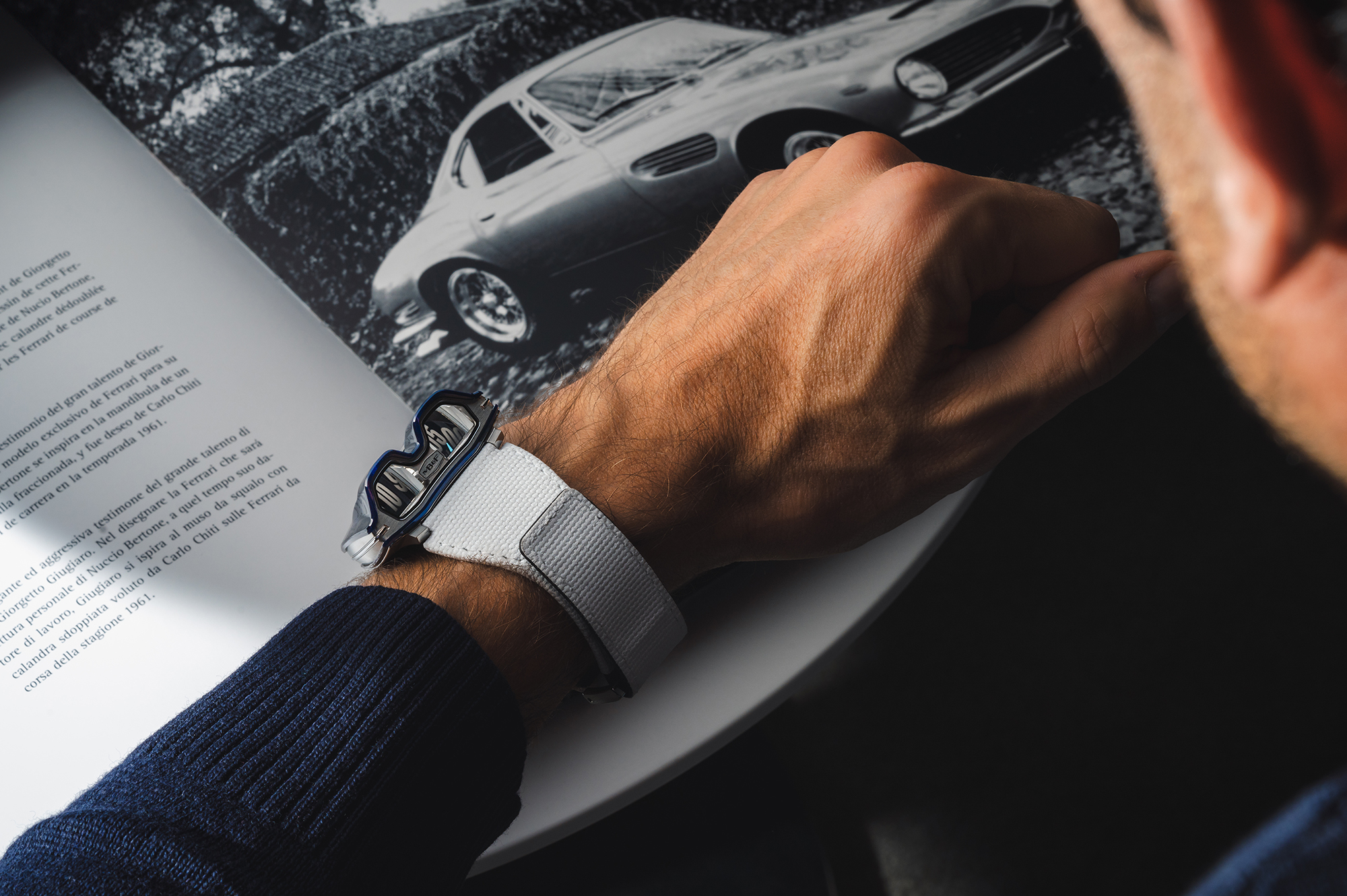 MBandF HM8 Mark 2 Blue Wrist Shot 4 Lres