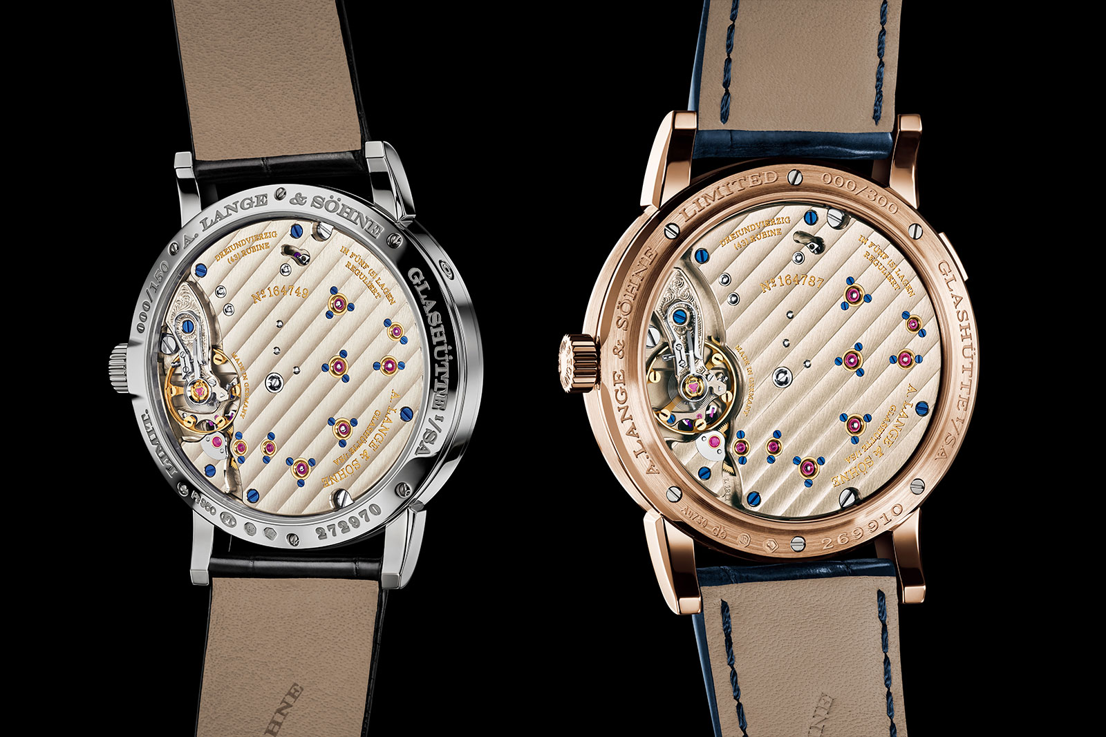 lange 1 30th anniversary movements pair