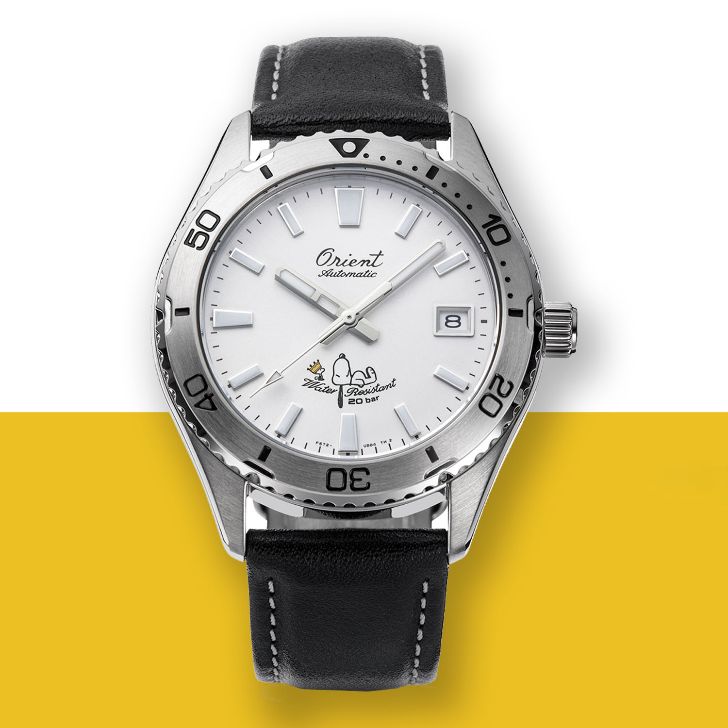 Orient Peanuts collaboration collection 75th anniversary Bambino 38 Mako 40 5