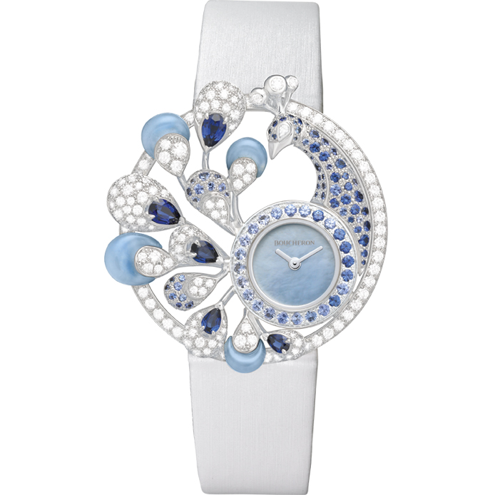 BOUCHERON PRECIOUS WATCHES ANIMAUX HERA LE PAON