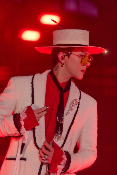 KOREA G Dragon wearing CHANEL High Jewelry and a custom CHANEL look 1 400x600