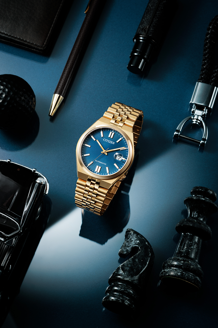 11. CITTIZEN TSUYOSA 60 ส Ash Blue Dial