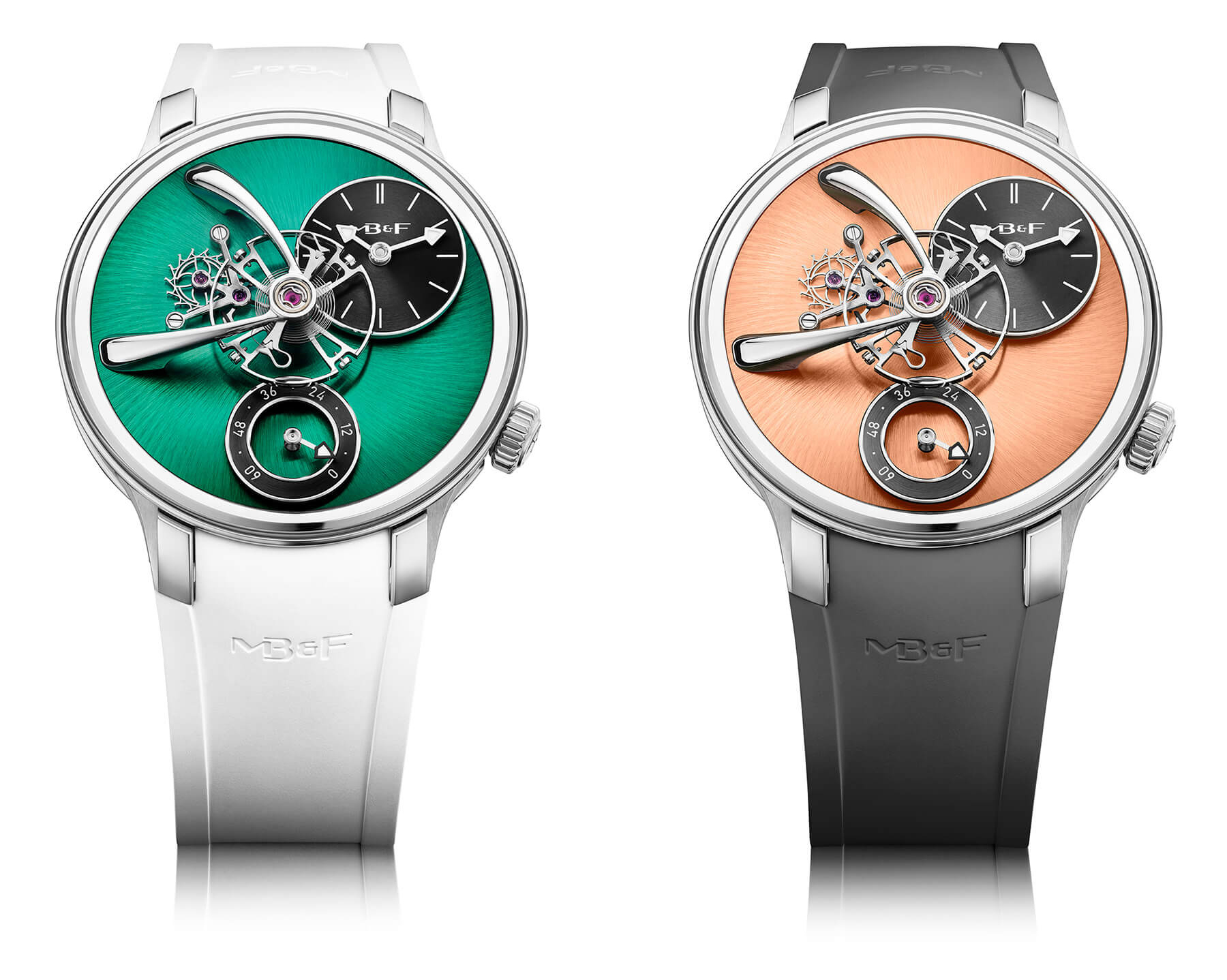 MBandF LM101 EVO Green Orange Packshot