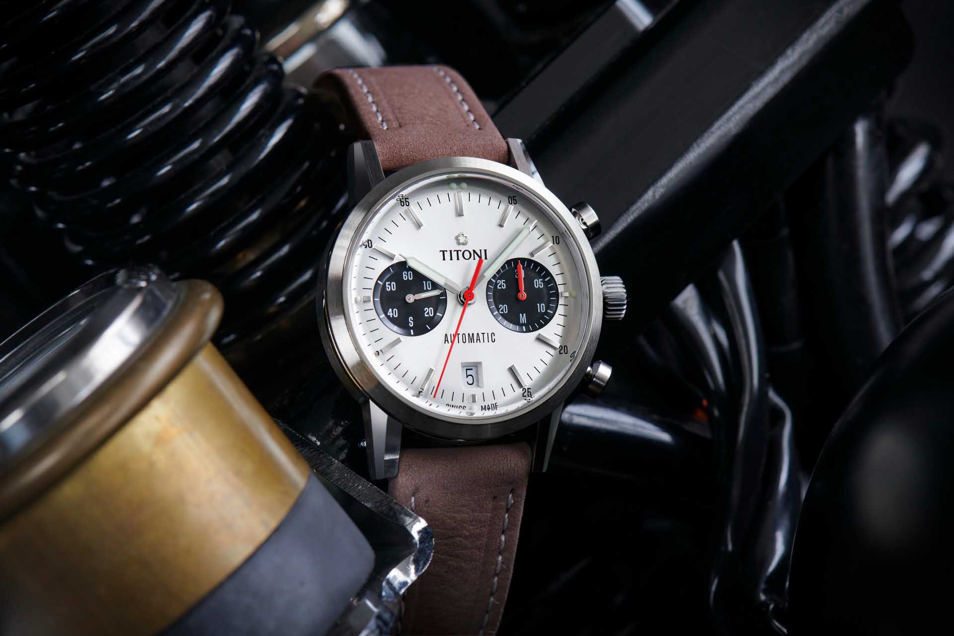 TITONI Bicompax 94020 S ST 680caferacer
