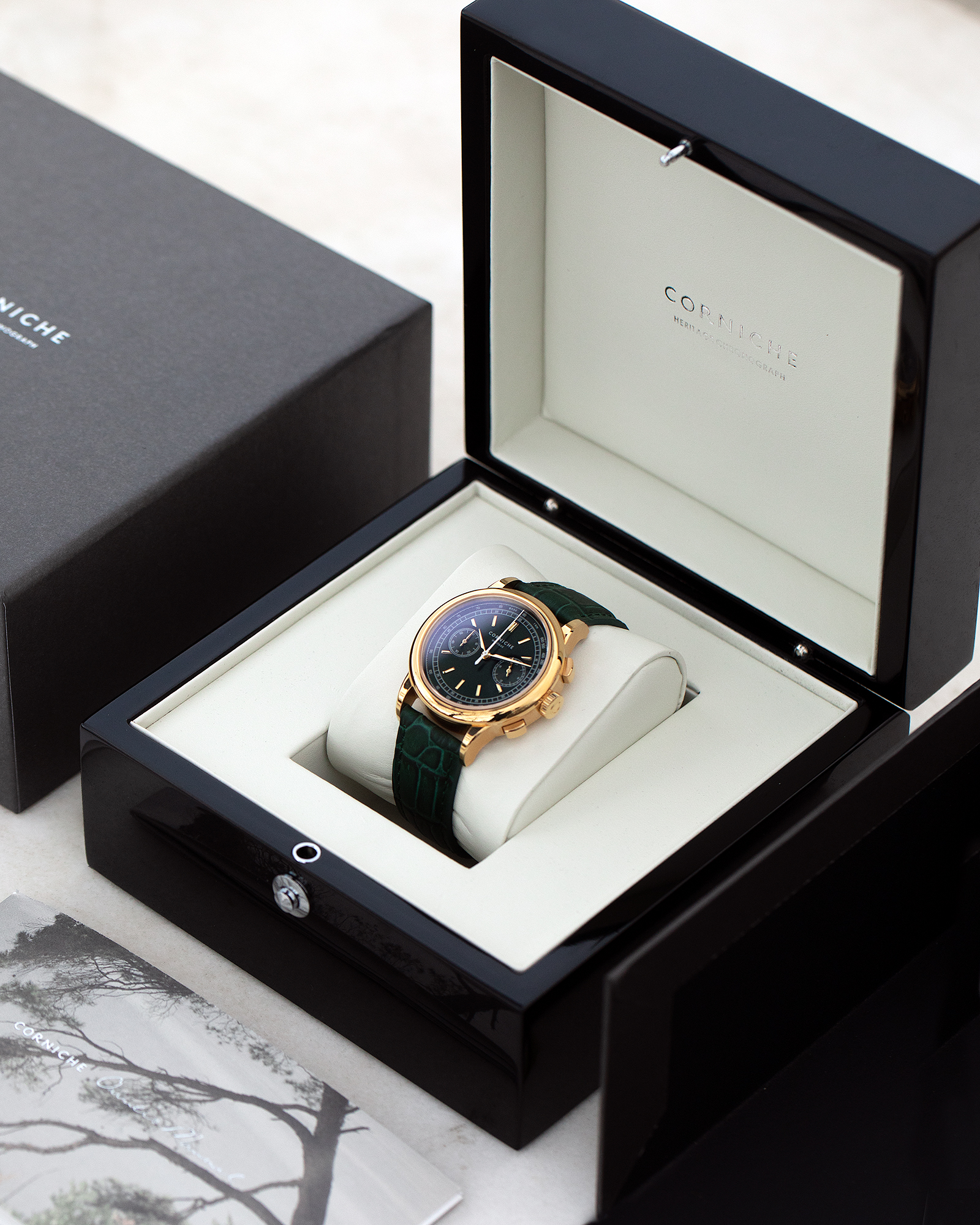 Heritage Chronograph Green dial